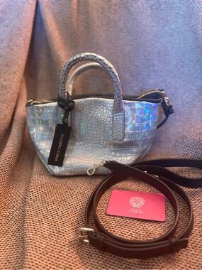 Vince Camuto Eliot, Iridescent Croc-Embossed Leather